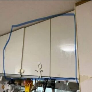 春日井市　キッチンキャビネット交換工事
